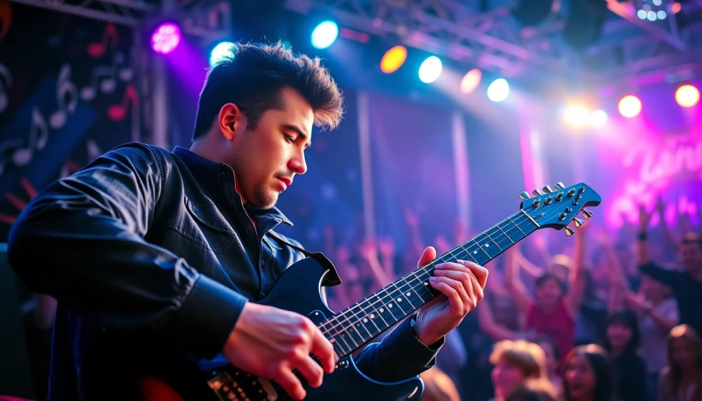 Experience the Roland VG-99 with a professional guitarist actively performing on stage at https://vg99.zip/.
