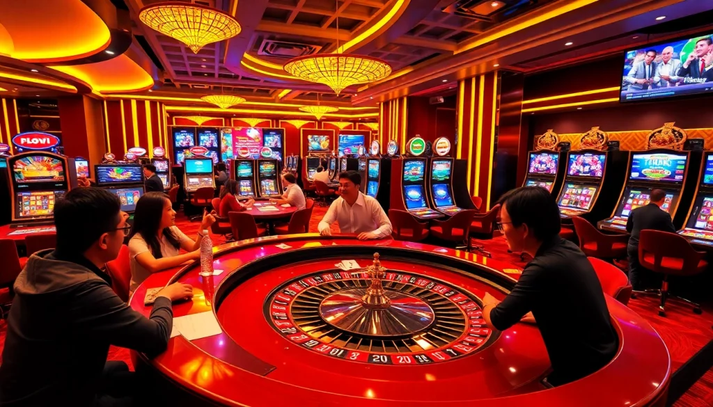 Engaged players at https://phdream.tech/ enjoying a vibrant casino with live games and immersive experiences.